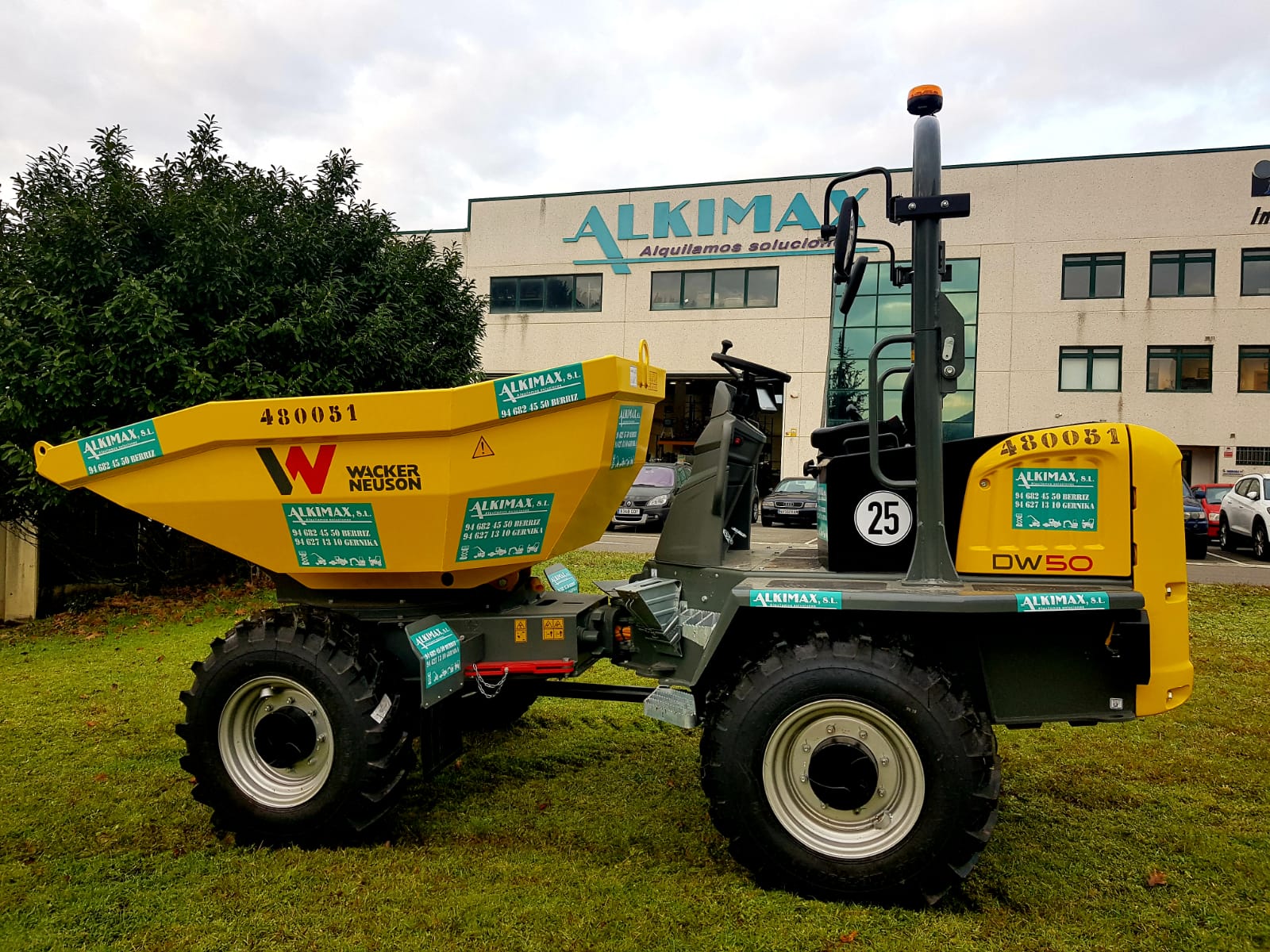 Alkimax maquinaria nueva Dumper Wacker Neuson DW50