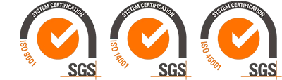 Certificaciones ISO 9001, ISO 14001 e ISO 45001 de Alkimax